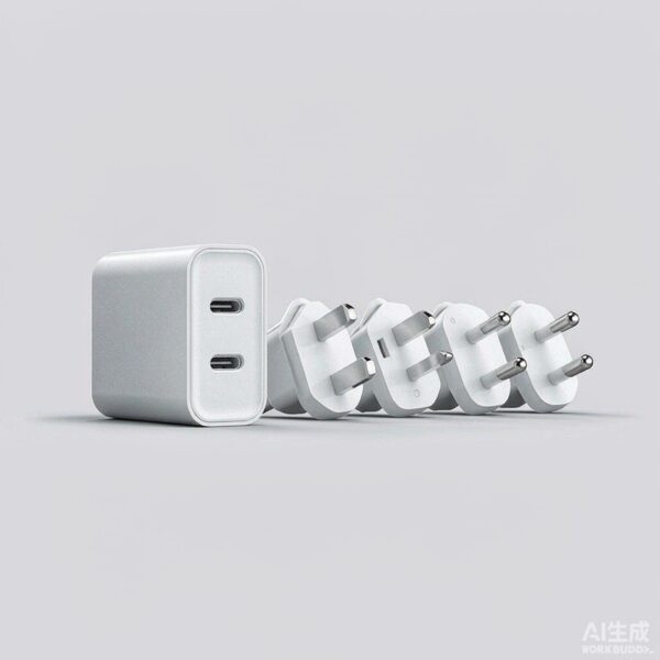 NovaGear FoldPlug Compact Travel Charger
