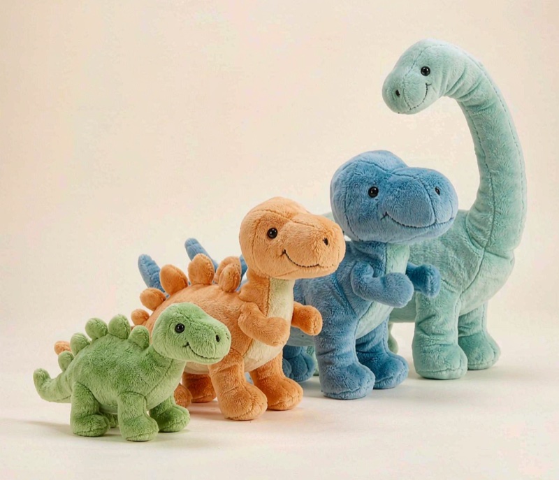 哦小姆 Dinosaur Family (4 Plush Figures)